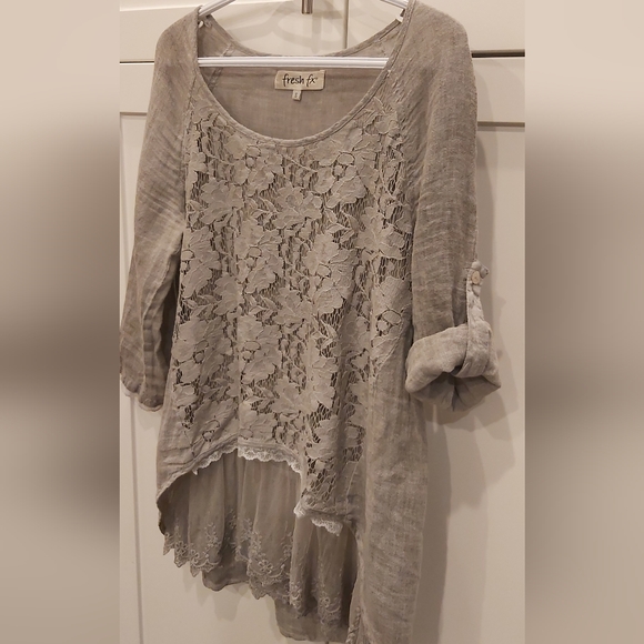 Fresh FX layered lacey tunic - Picture 8 of 8